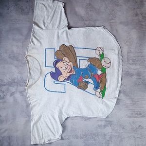 Vintage 90s Disney Snow White and the Seven Dwarfs Distressed Graphic T-Shirt